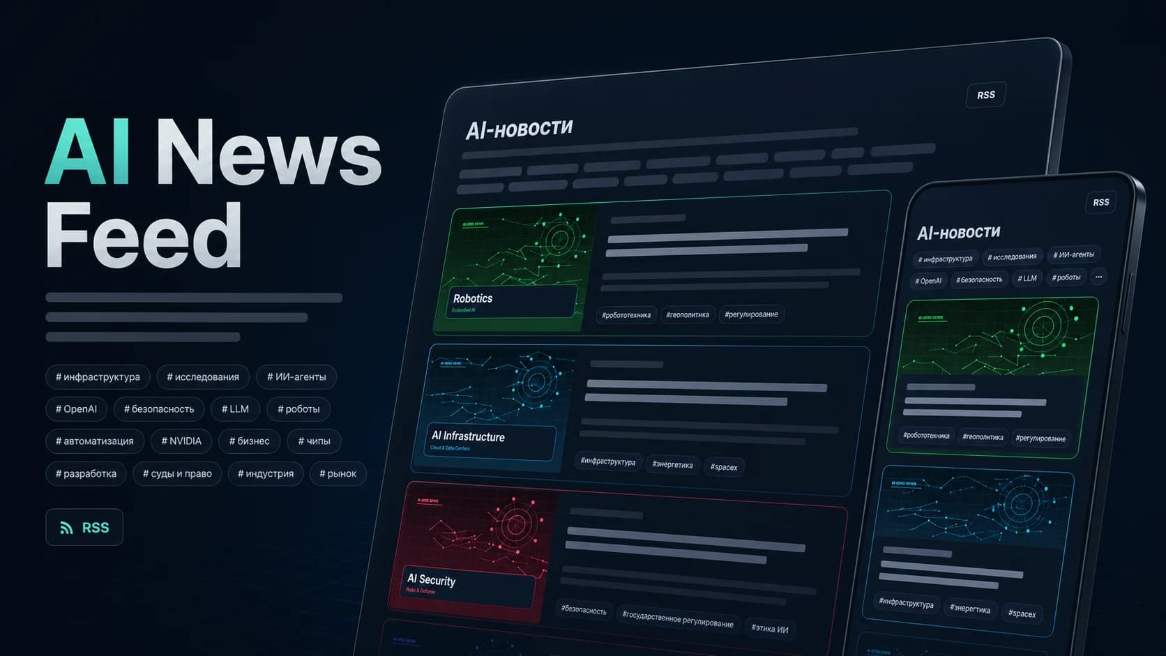 AI News Feed: русскоязычная лента новостей об искусственном интеллекте: изображение 1
